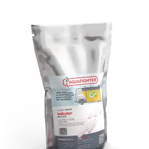 Conidia Aquafighter refillable dipstick water indicator in retail pouch packaging